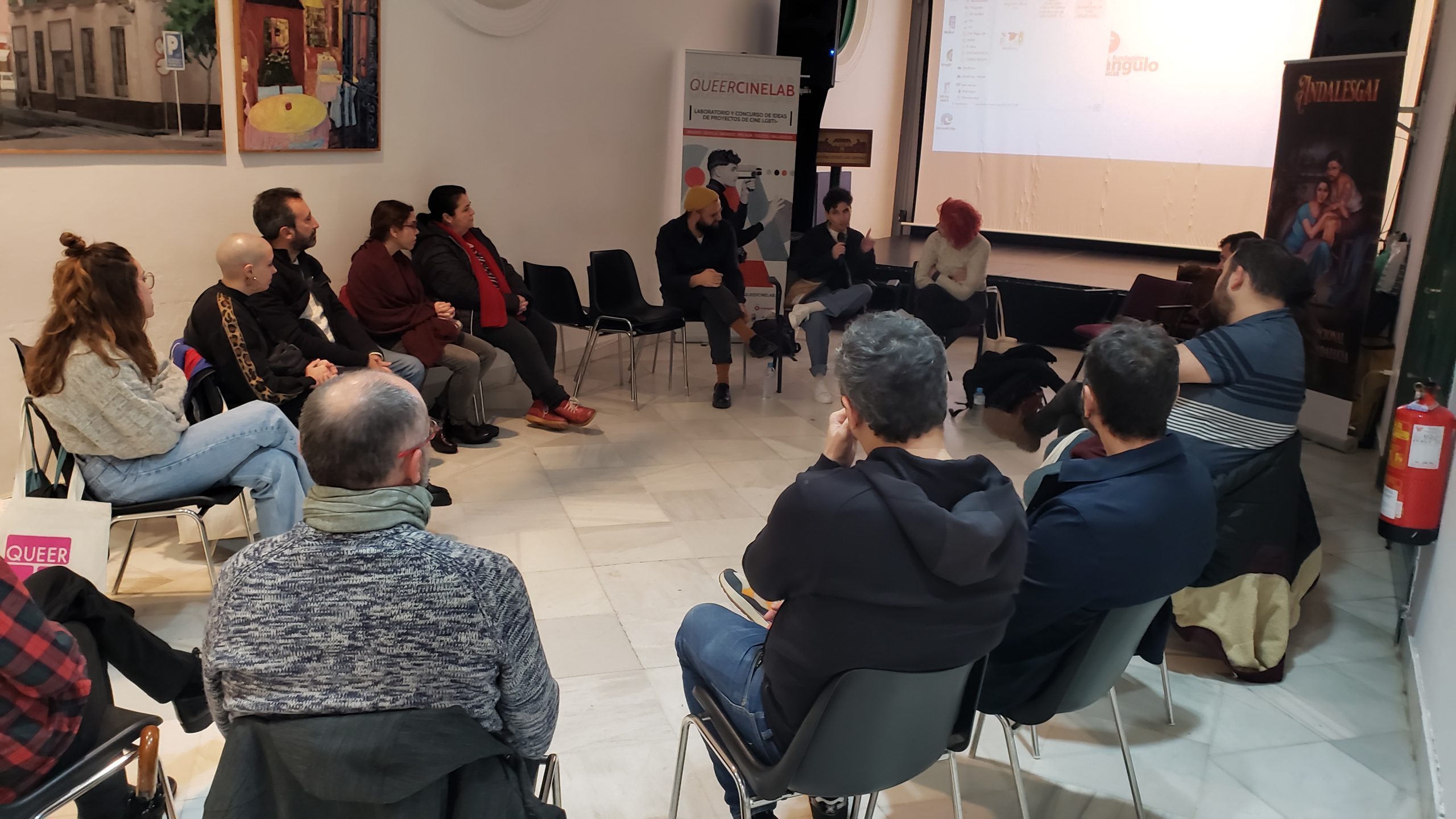 QueerCineLab 2022 - Presentación general de los laboratorios de cortometrajes 2022 en Sevilla